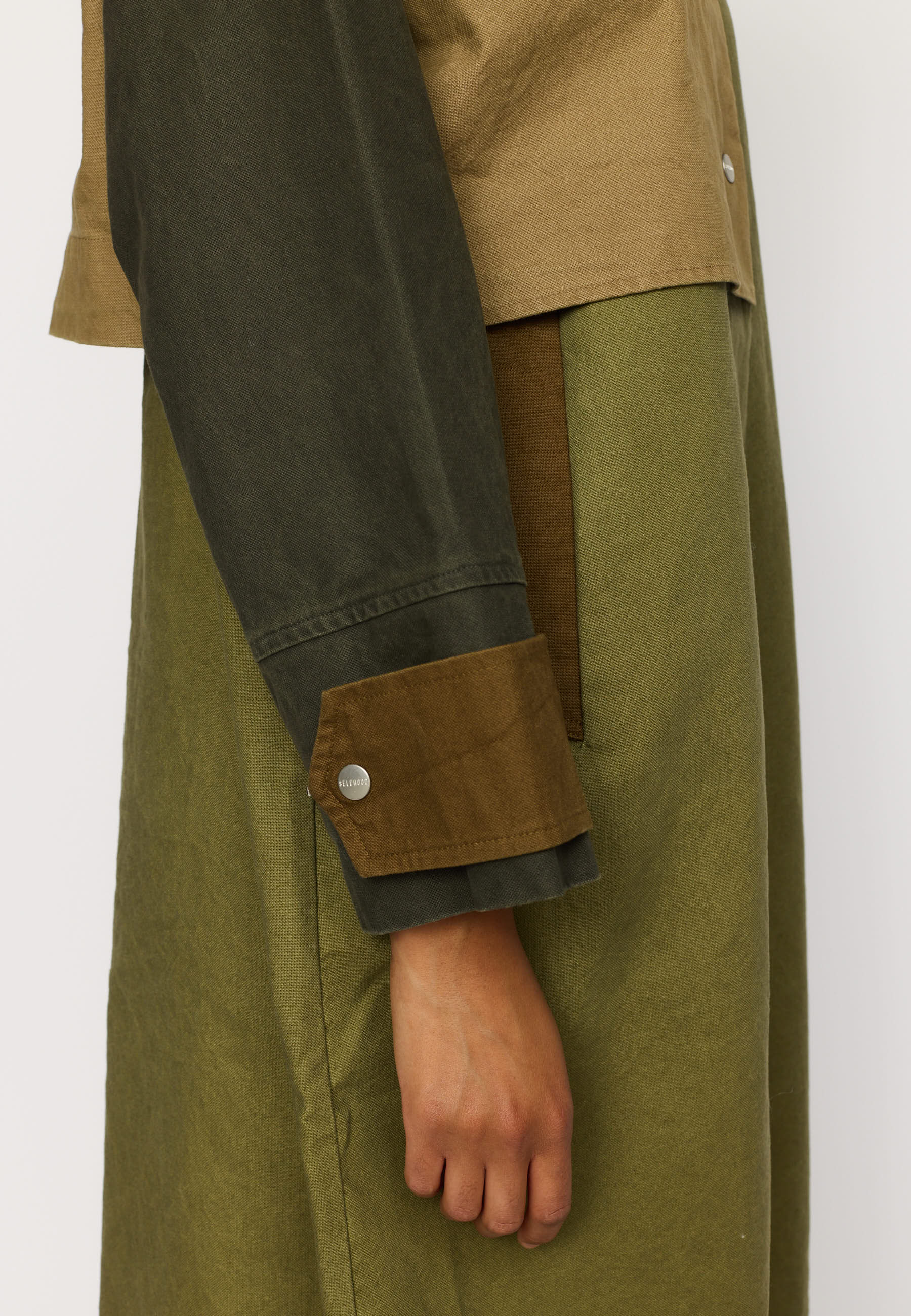 Block trenchcoat - Army