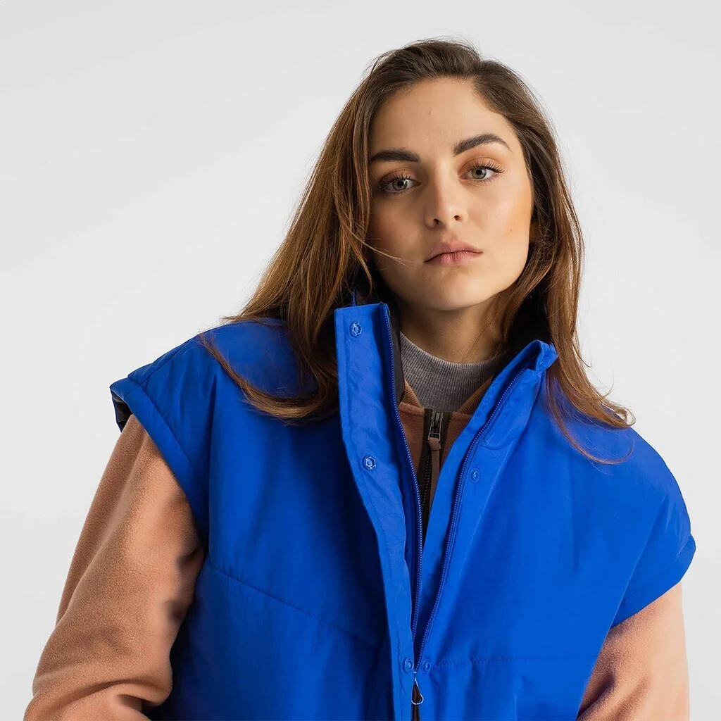 Puffer vest - Blue