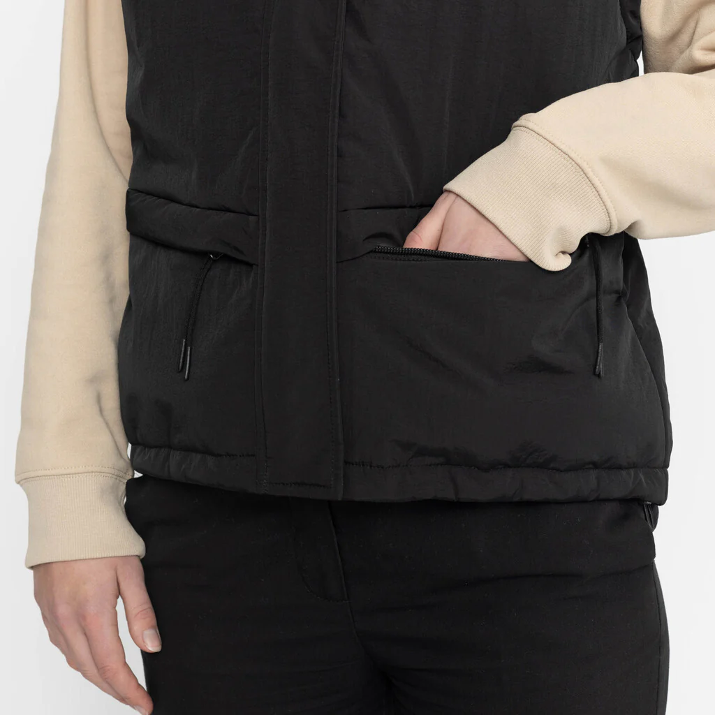 Puffer vest - Black