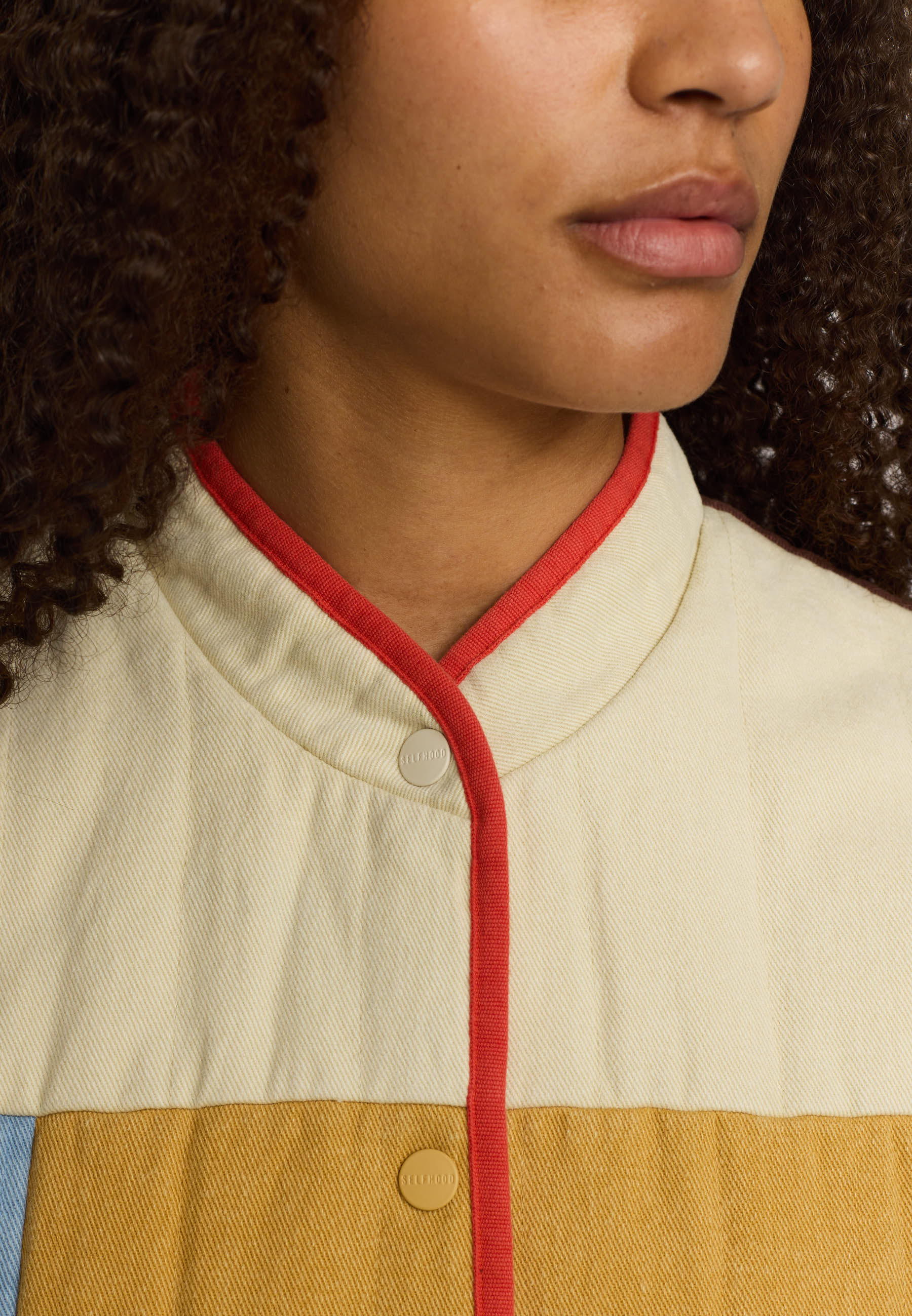 Quilted patchwork vest