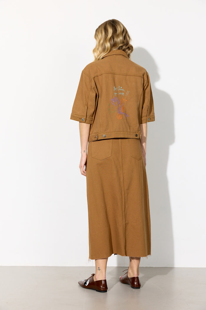 Suki Skirt - Caramel