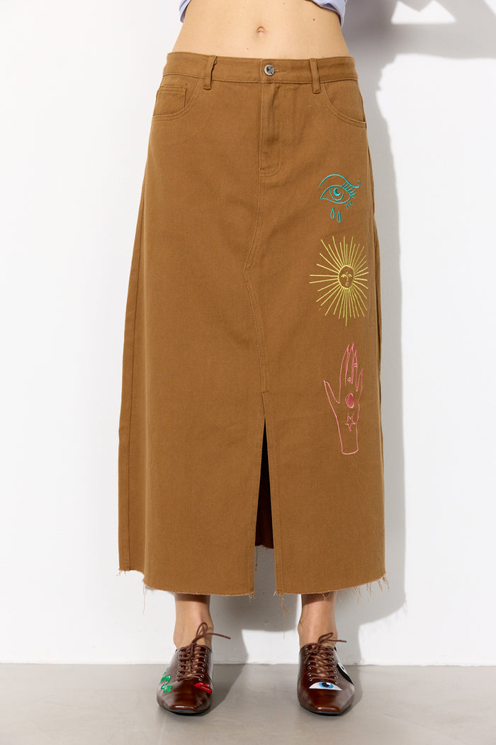 Suki Skirt - Caramel