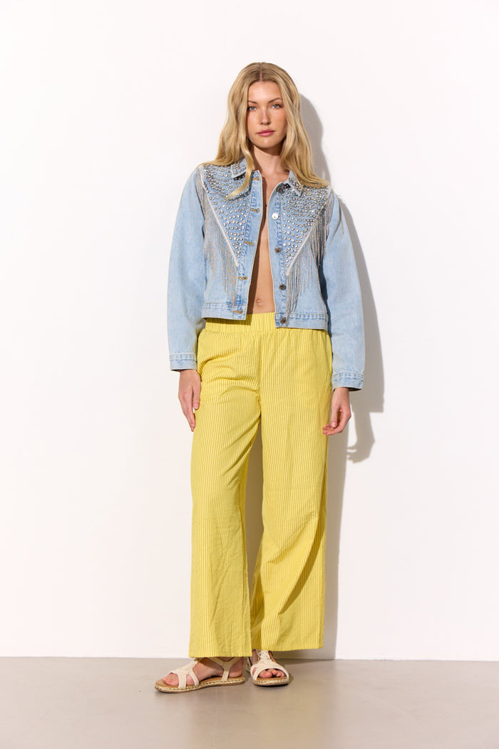 Gudrun Trousers - Yellow