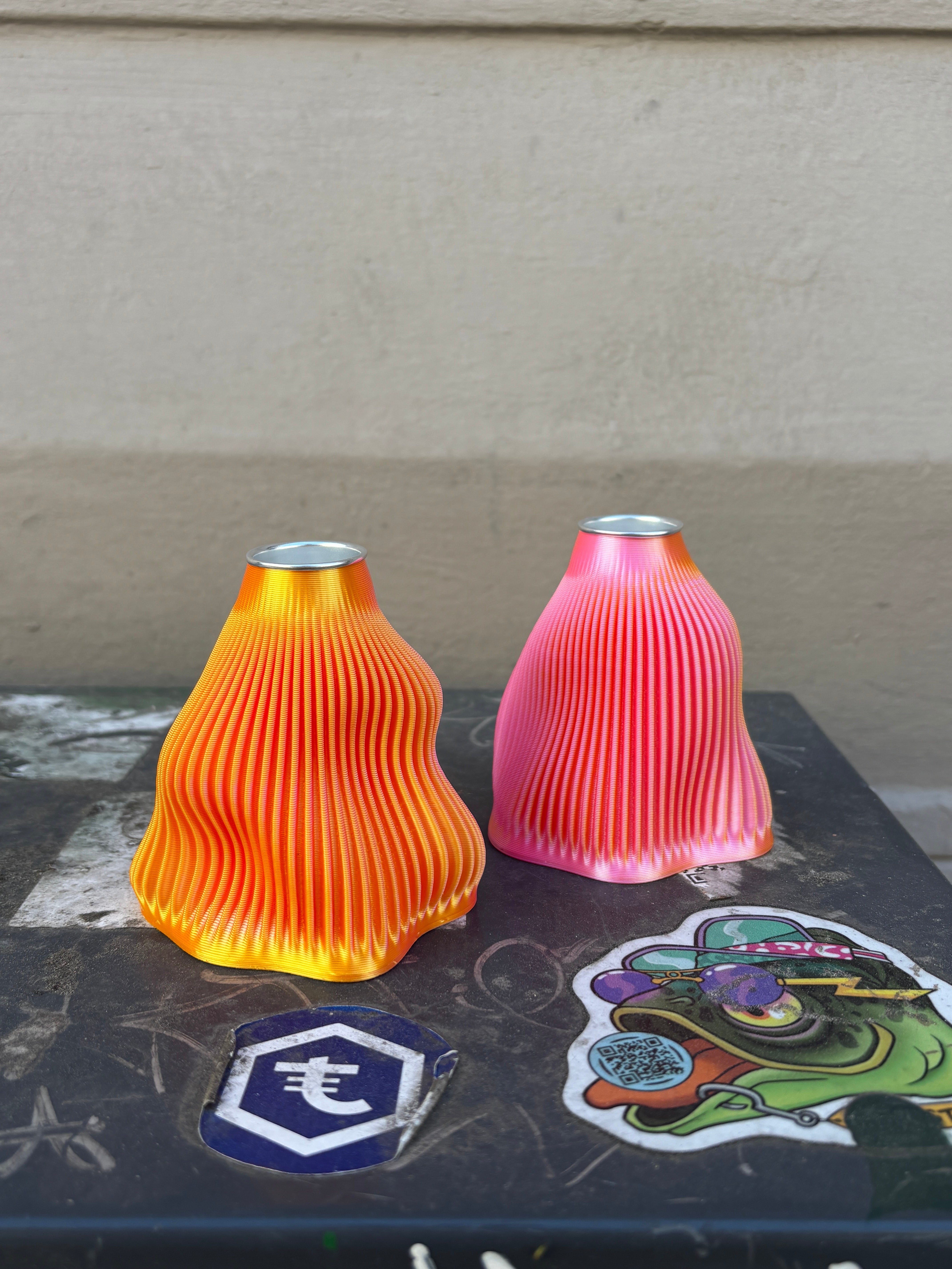 3D print candle holder - Rose Gold
