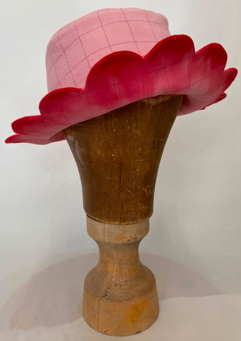 Blomsterhat - Pink