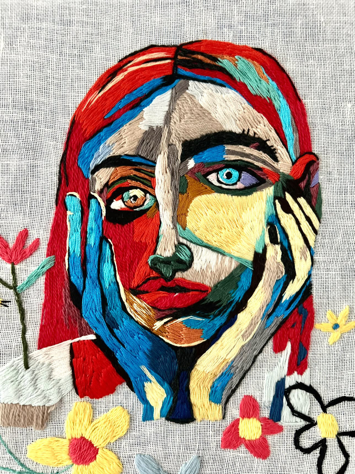 Woman - wall tapestry