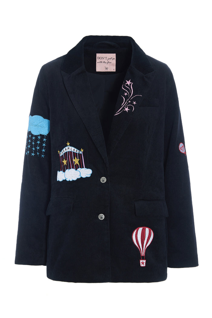 Nadine blazer - black