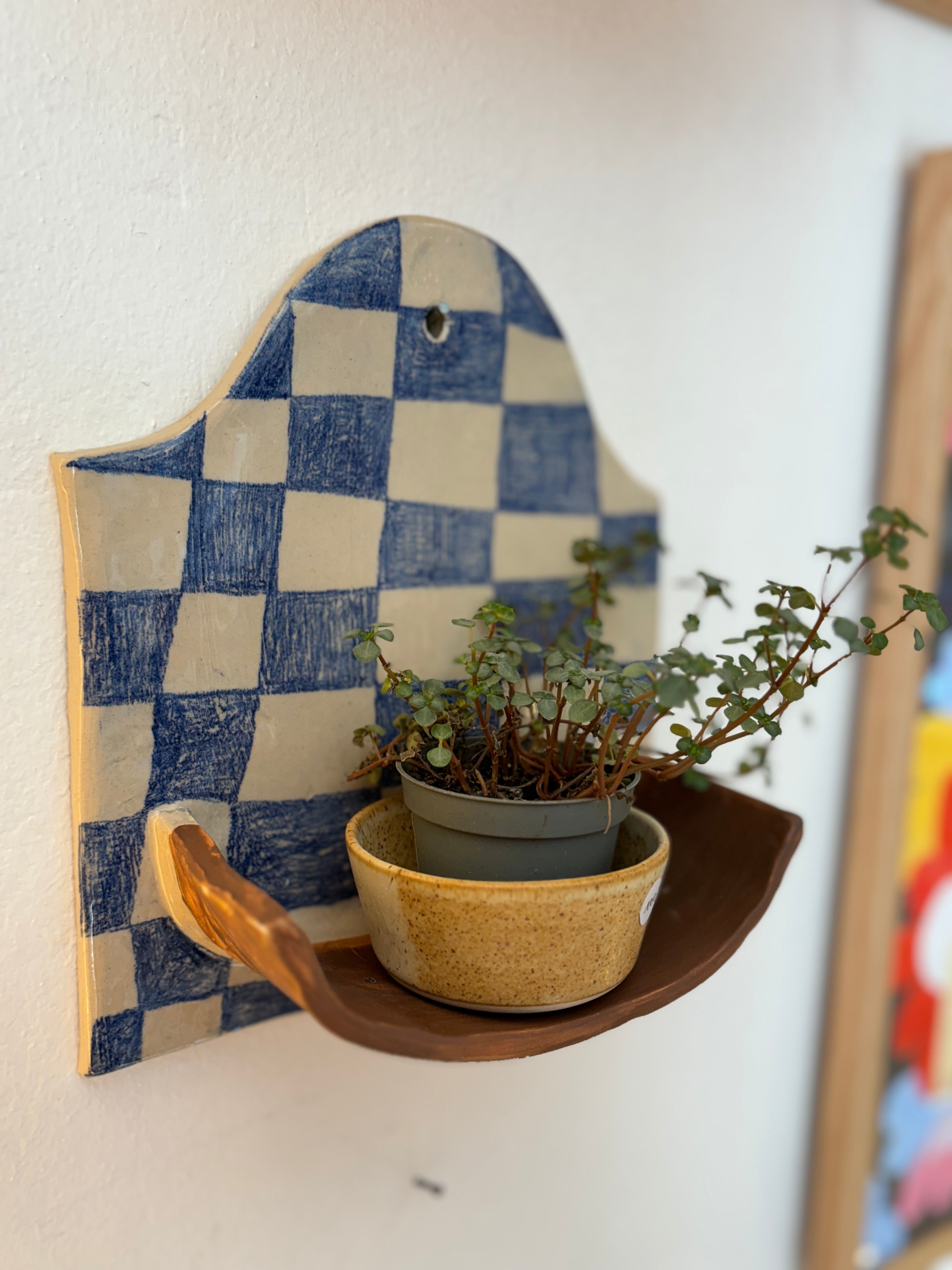 Keramik holder - væghængt