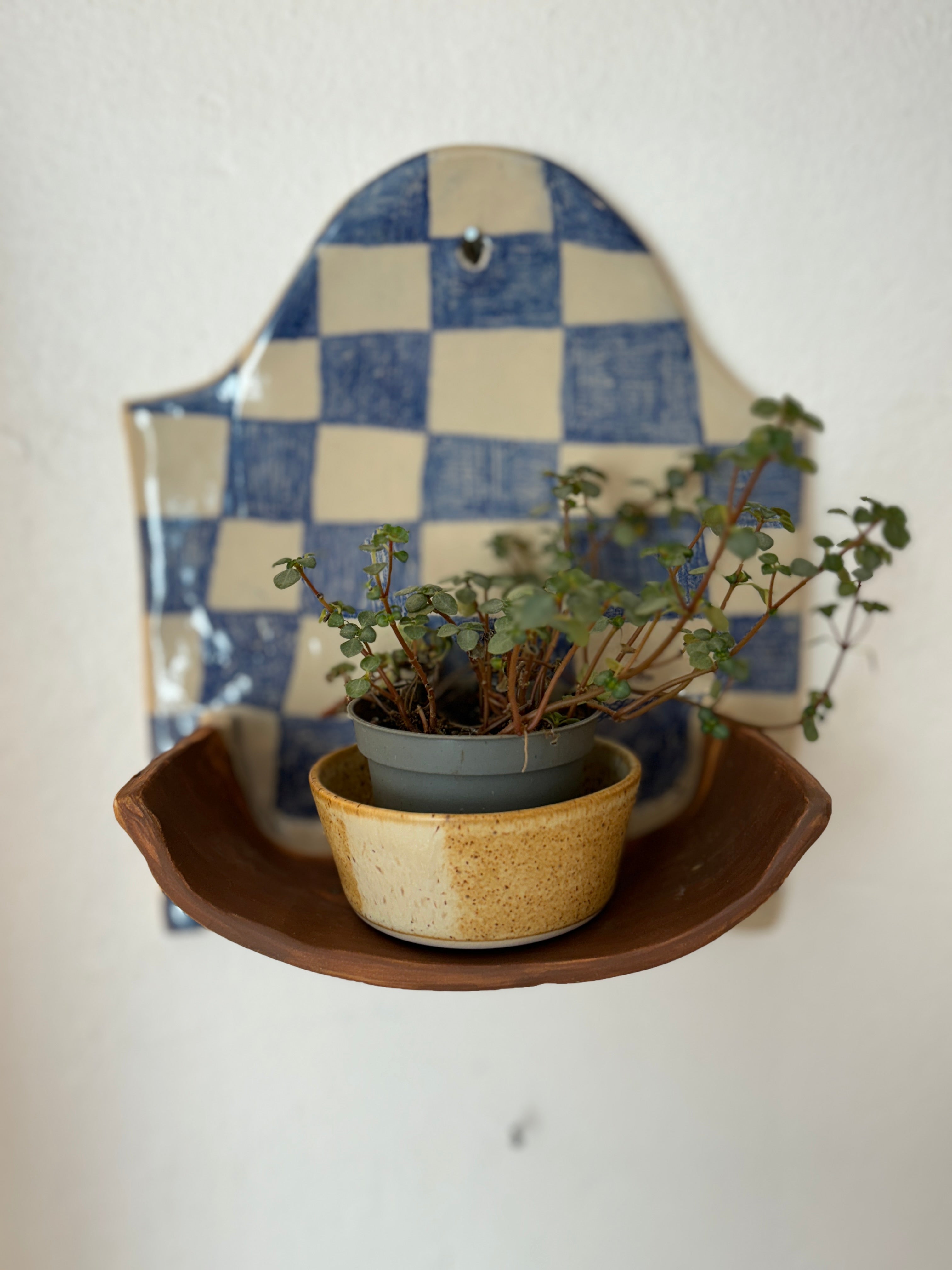 Keramik holder - væghængt