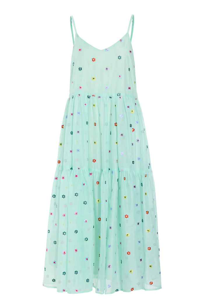 Lucia Strap Dress - Mint
