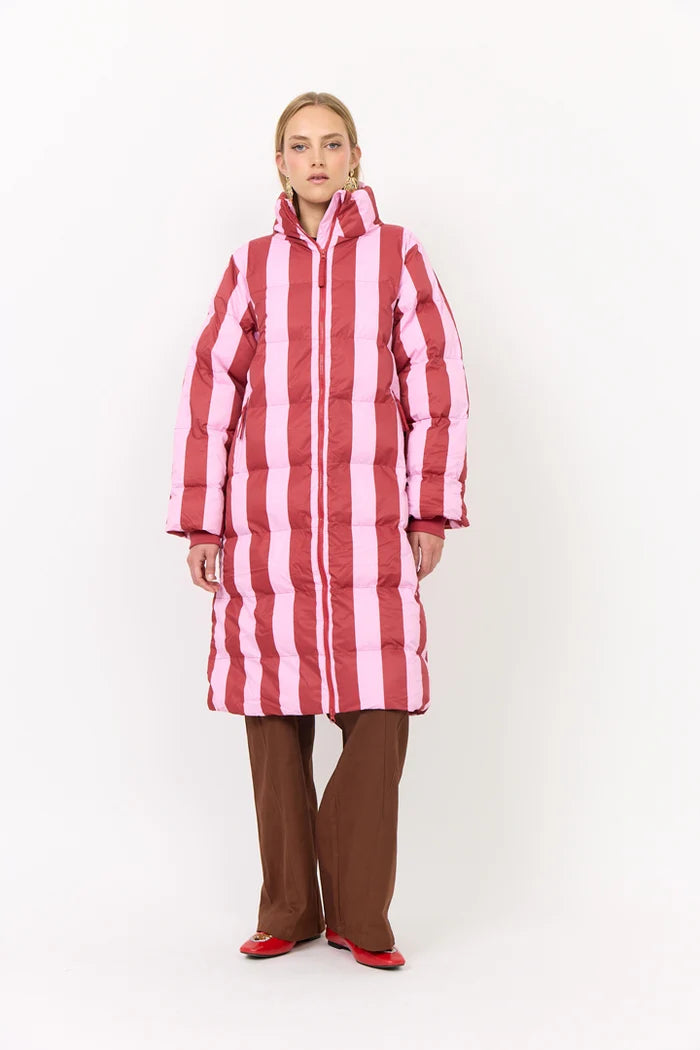 Merle Coat - Red Stripes