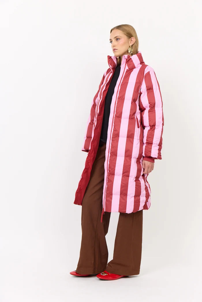 Merle Coat - Red Stripes