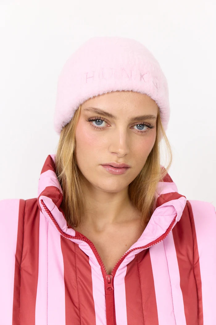 Merle Vest - Red Stripes