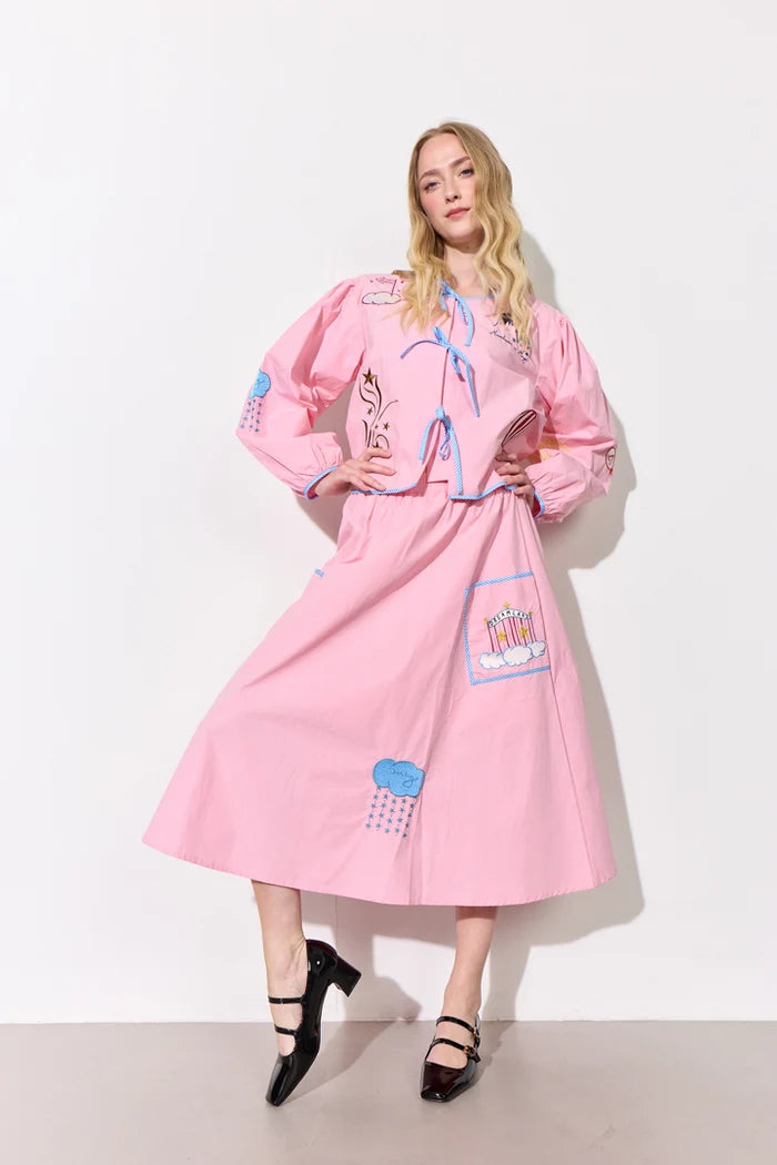 Nicole Skirt - Pink