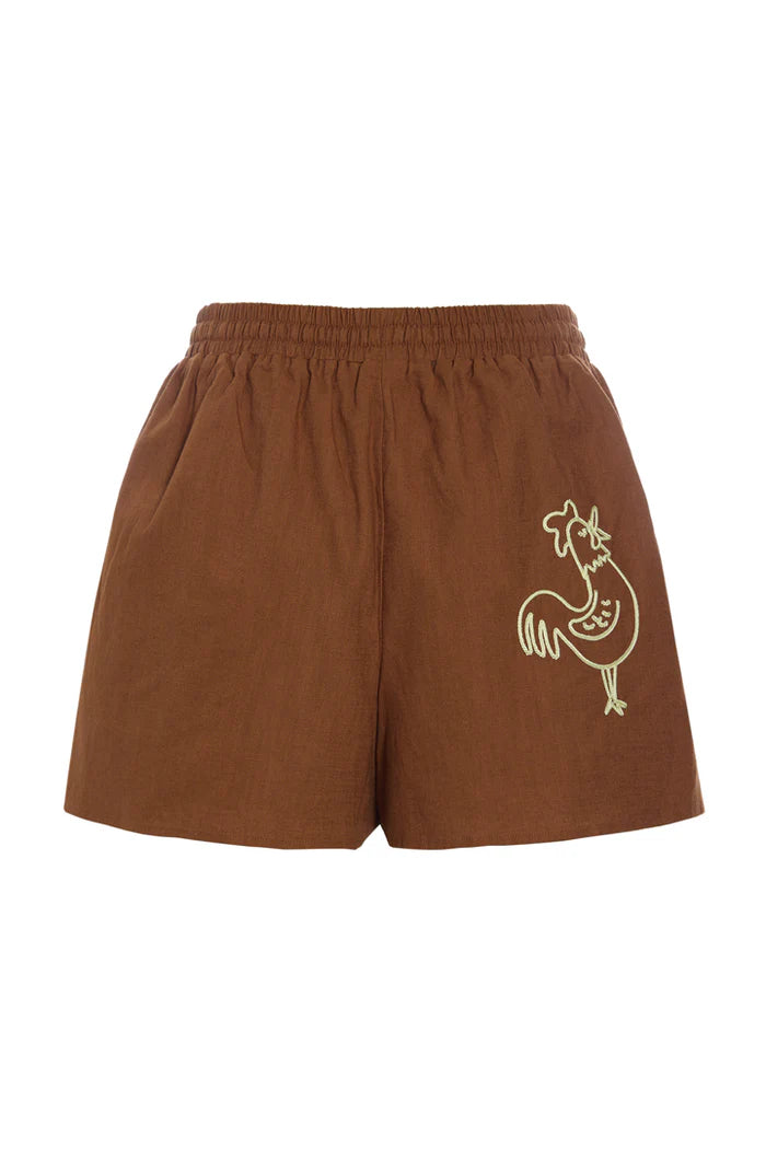 Nina Shorts - Brown