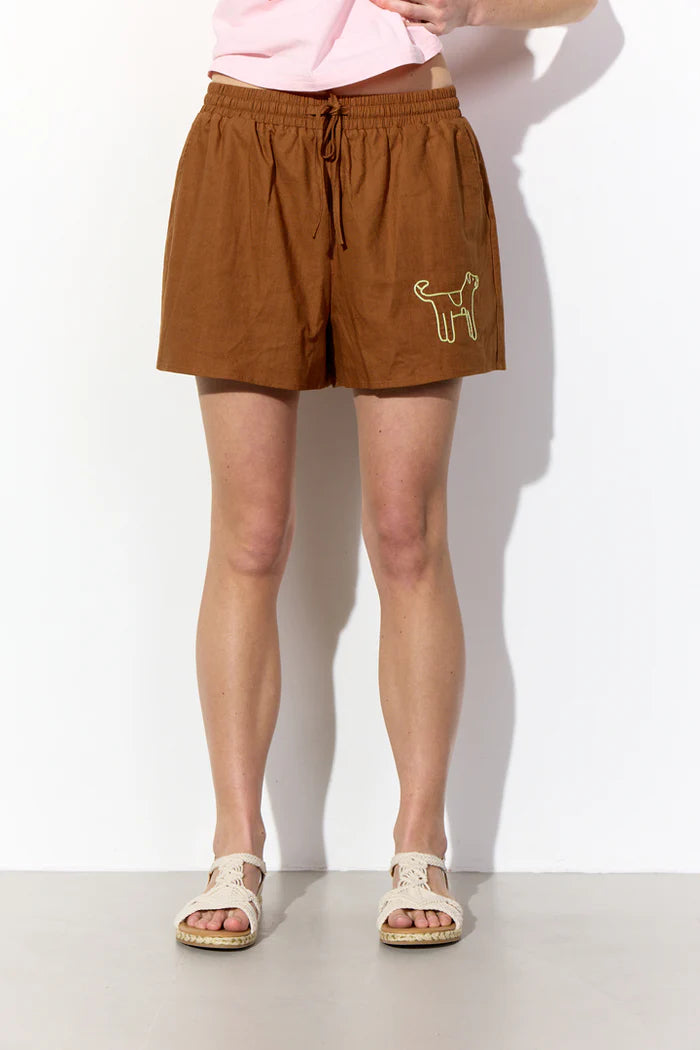 Nina Shorts - Brown
