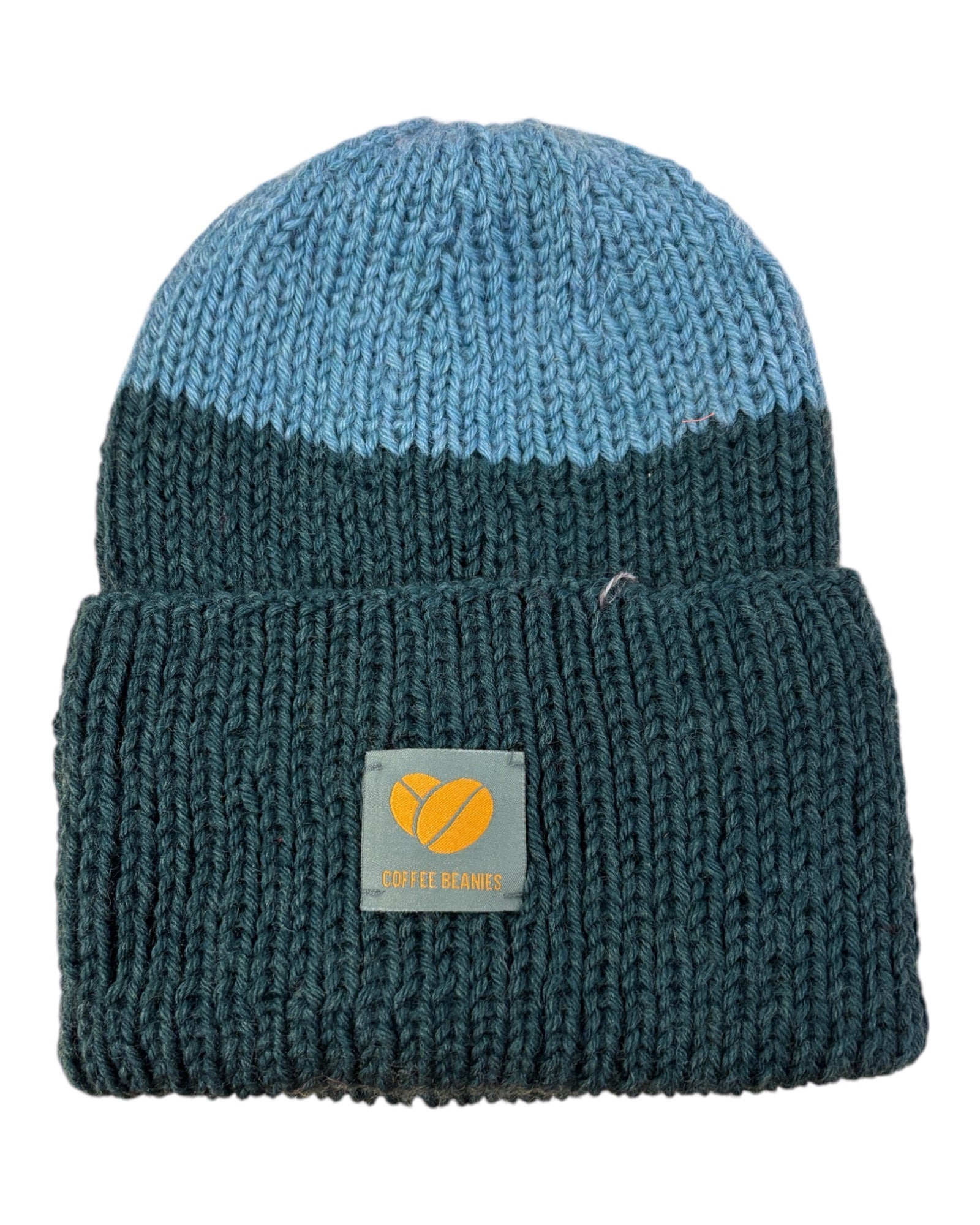 Peace beanie tofarvet