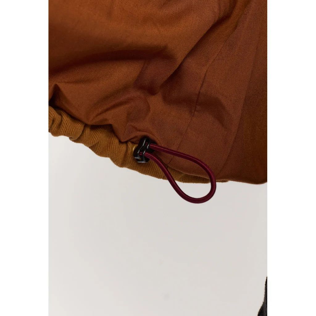 Quilted Patchwork Jacket, Orange