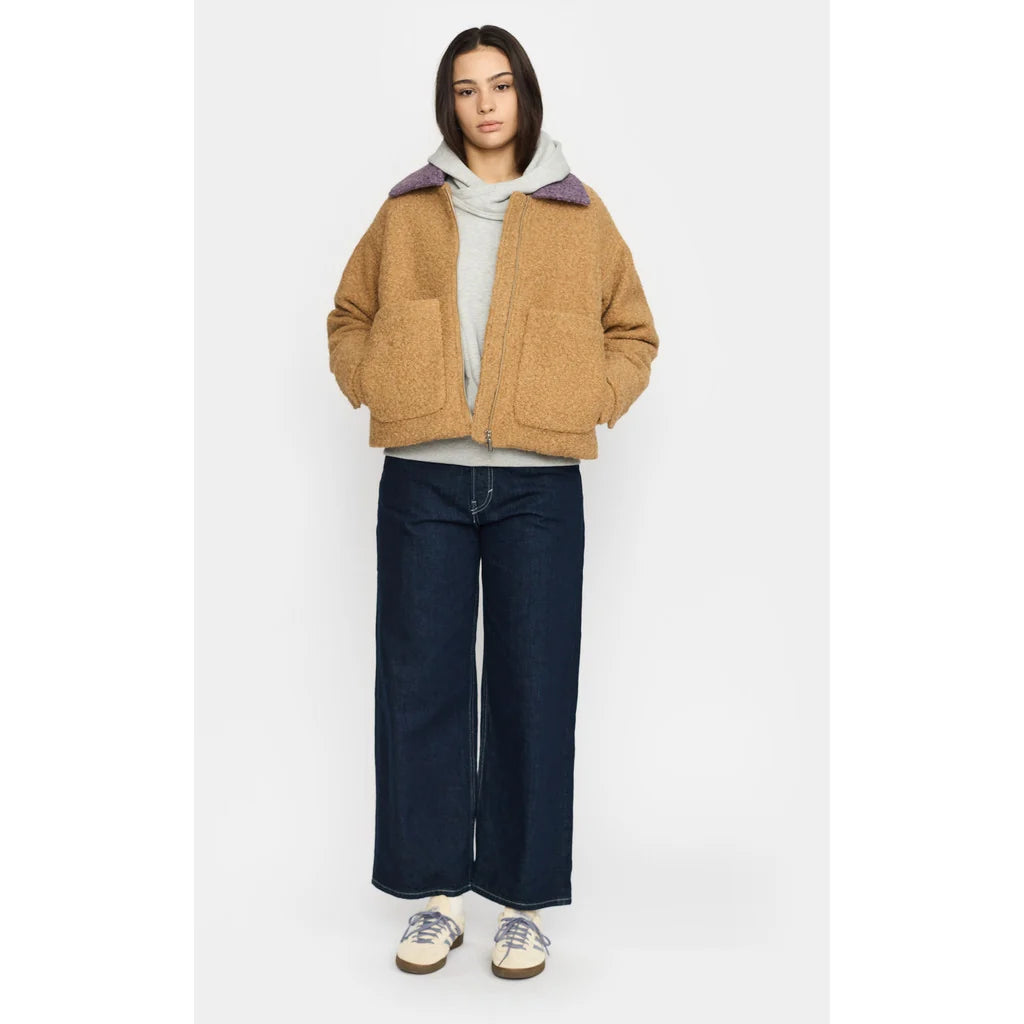 Short Jacket, Camel