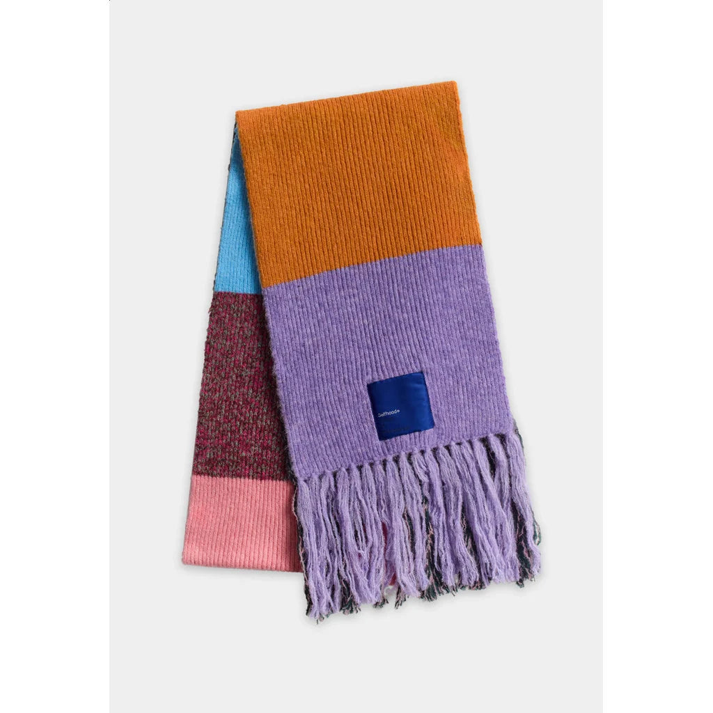 Soft Stripe Scarf, Multi