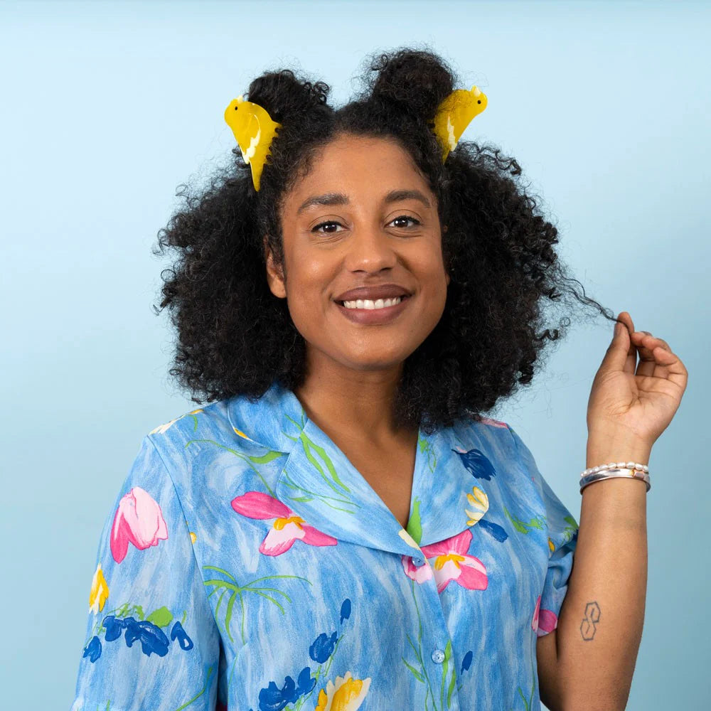 Kanariefugl, hårklemme