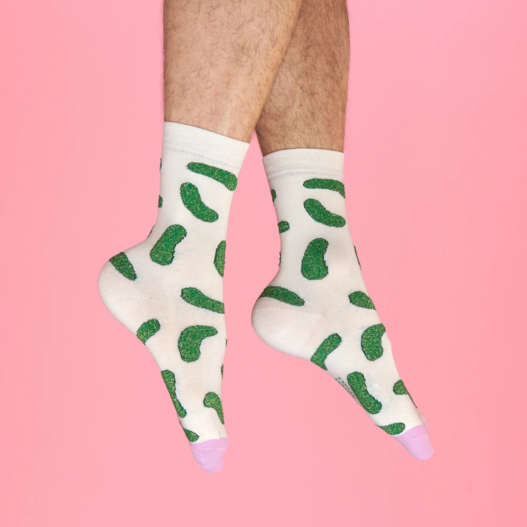 Pickle glitter sokker