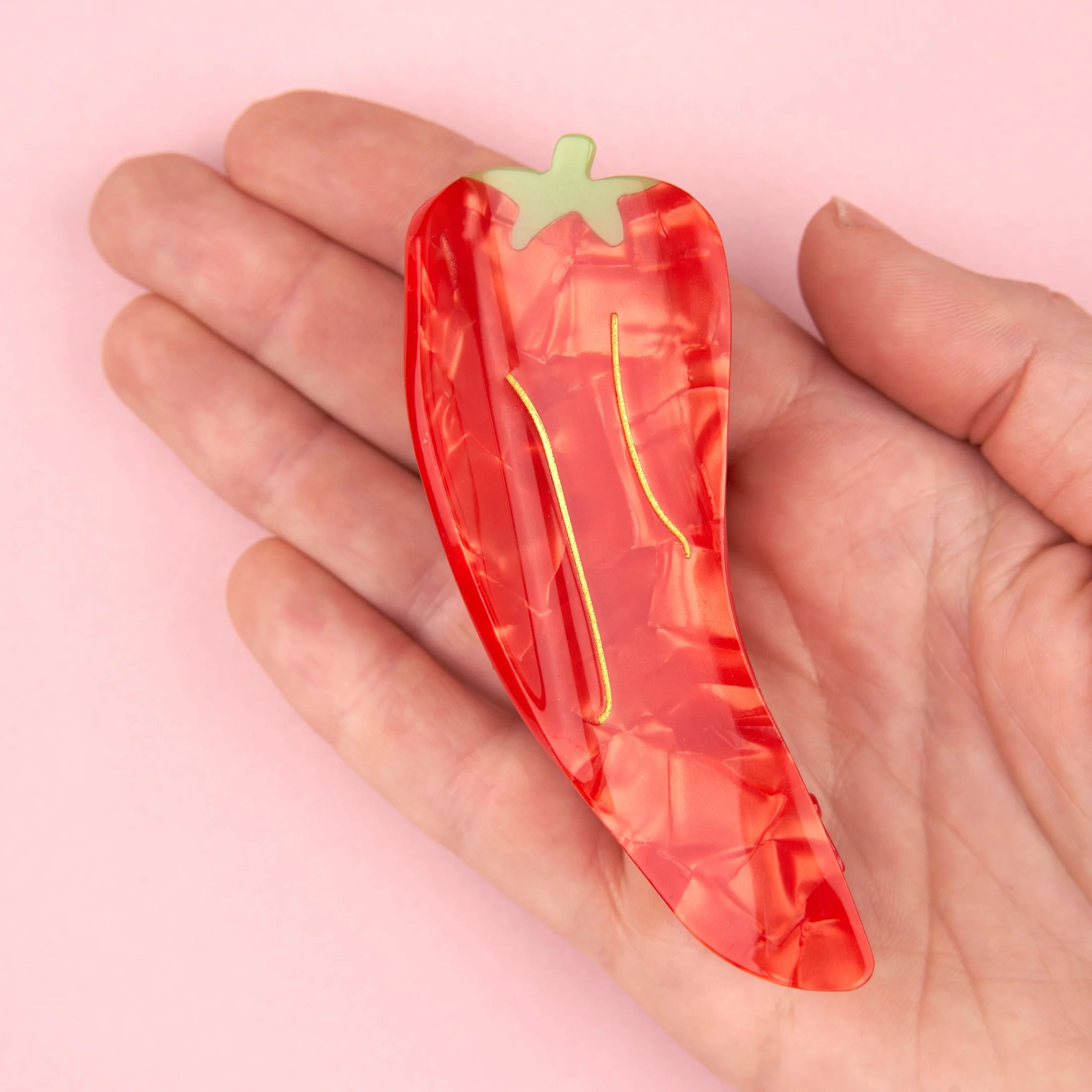 Tropical fish, hair clip