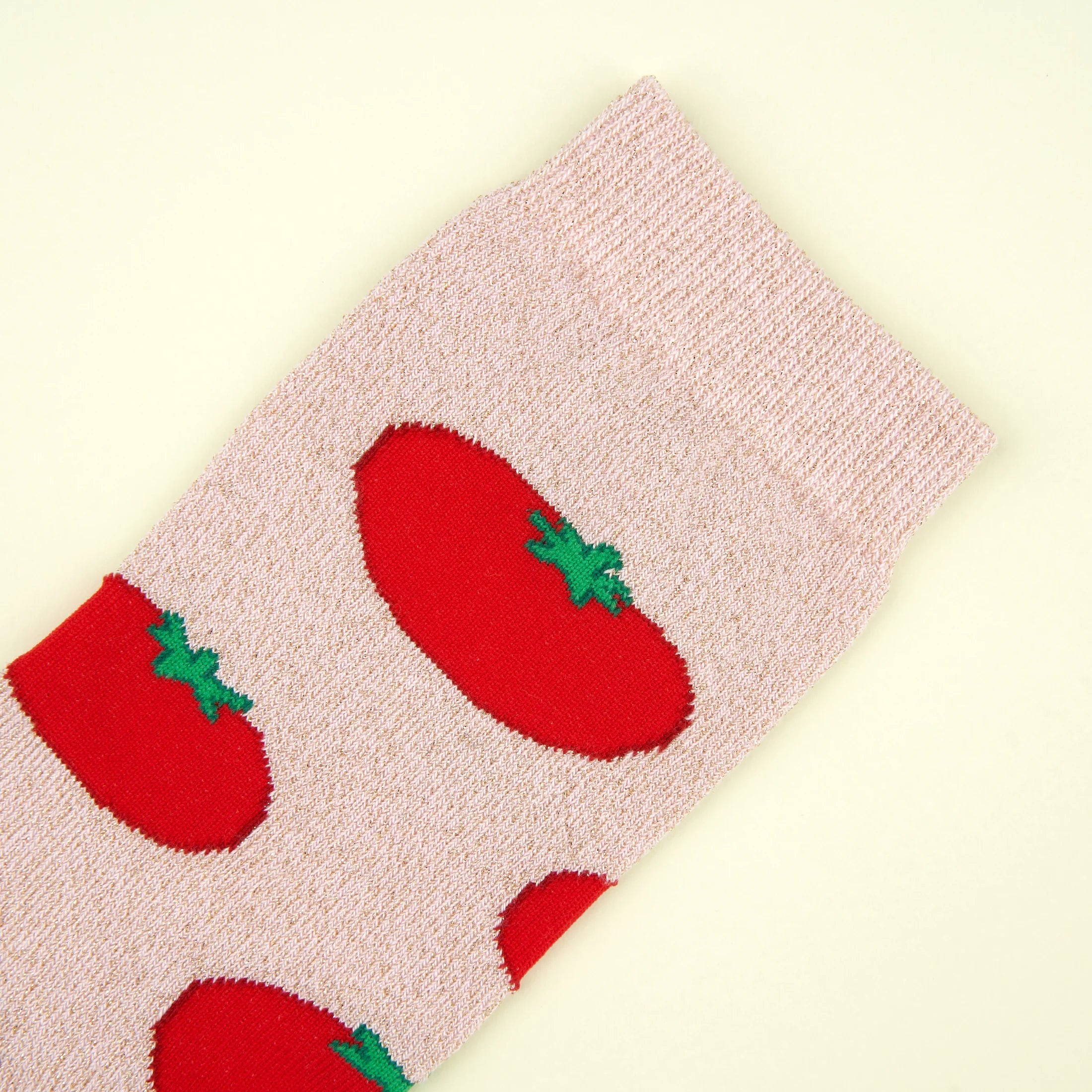 Tomat Glitter Sokker