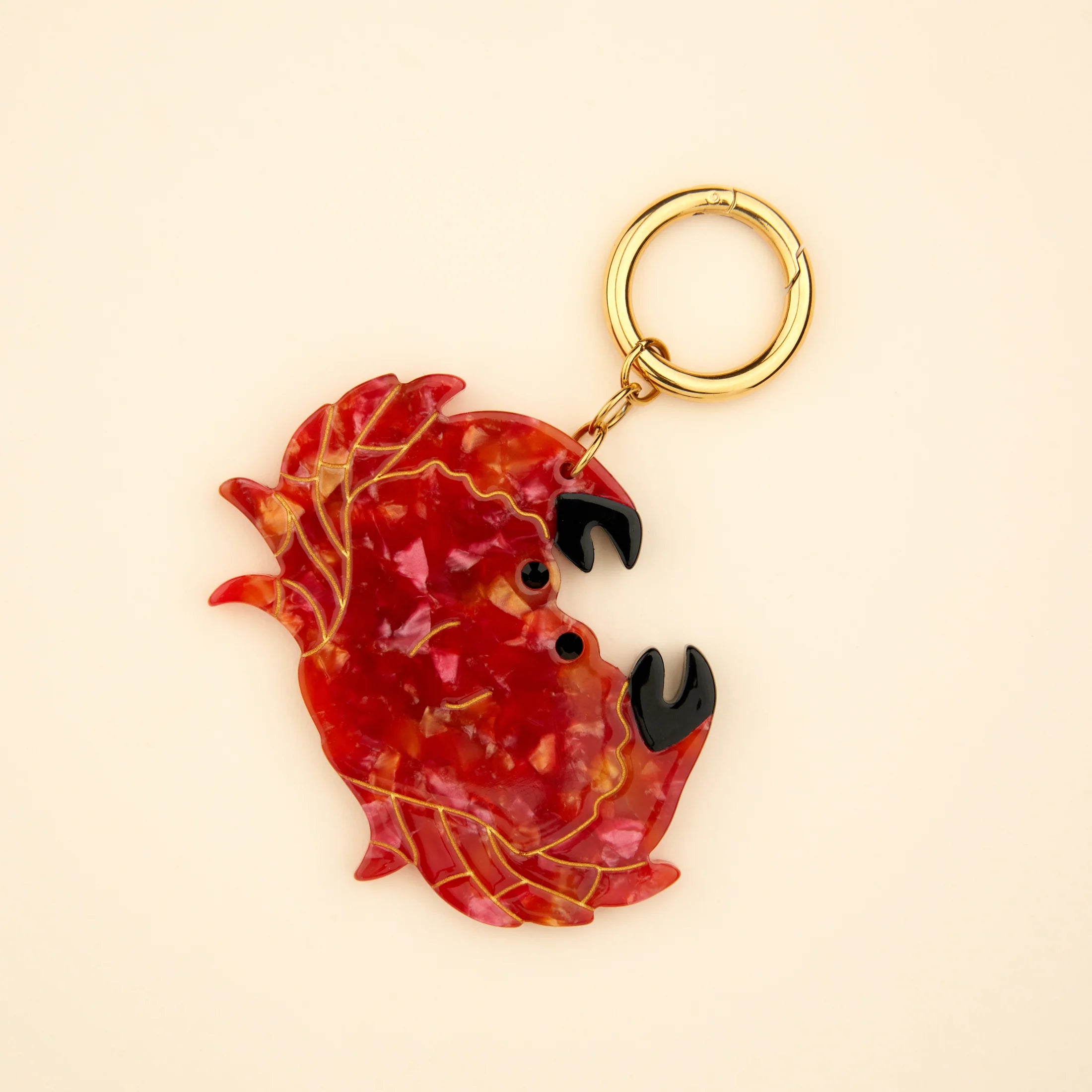 Krabbe bag charm
