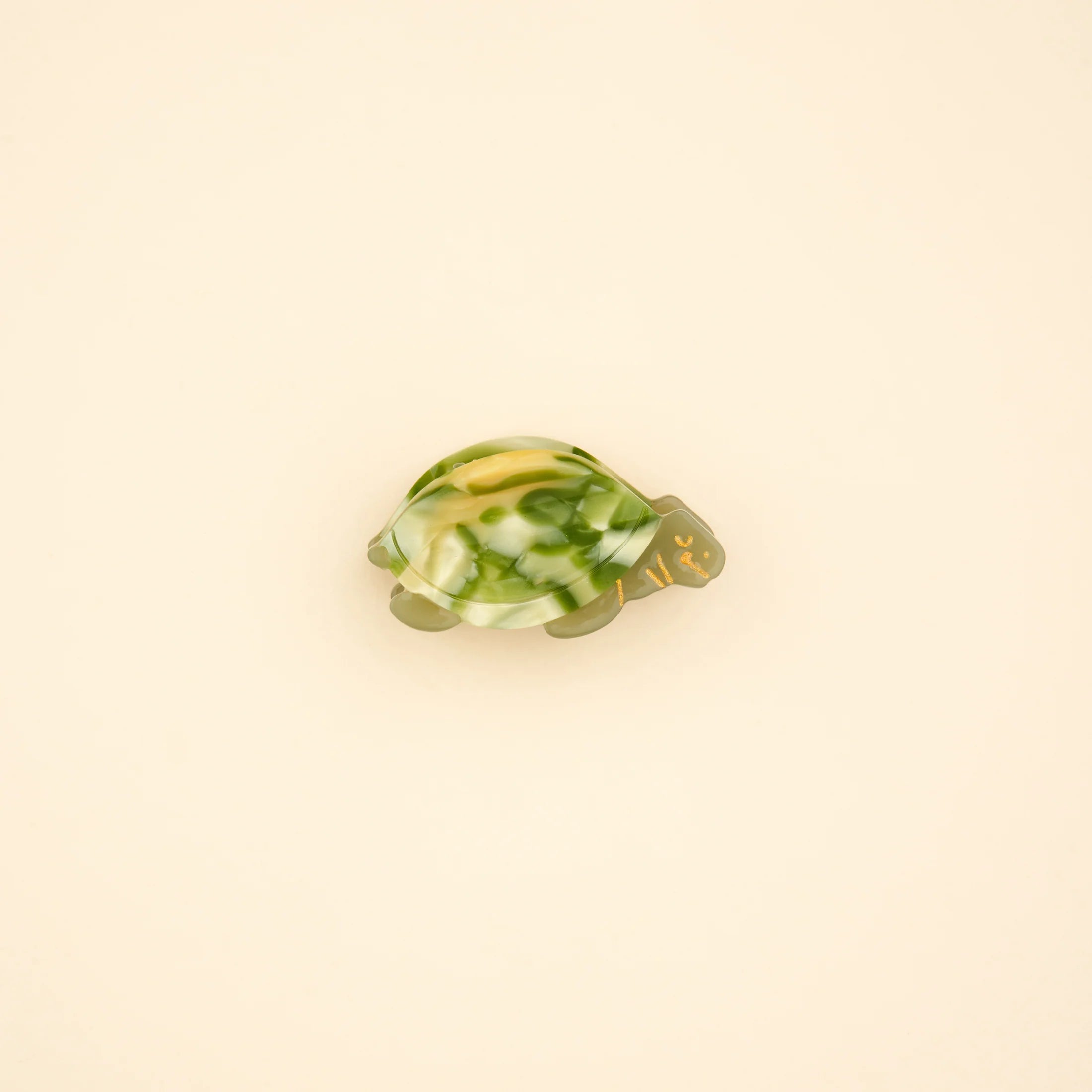 Mini skildpadde, hårklemme