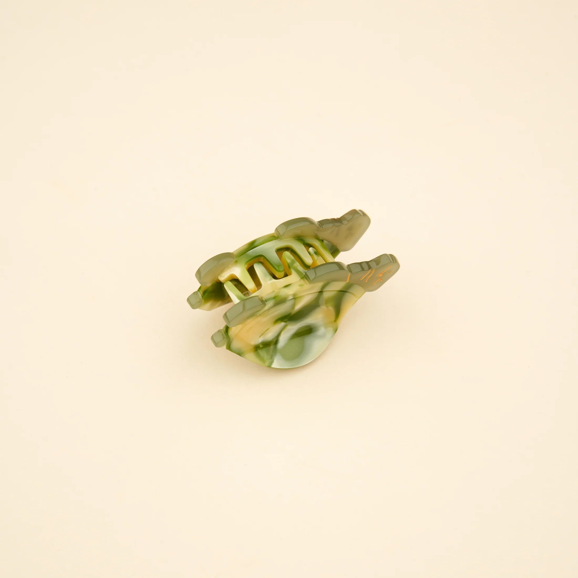 Mini skildpadde, hårklemme