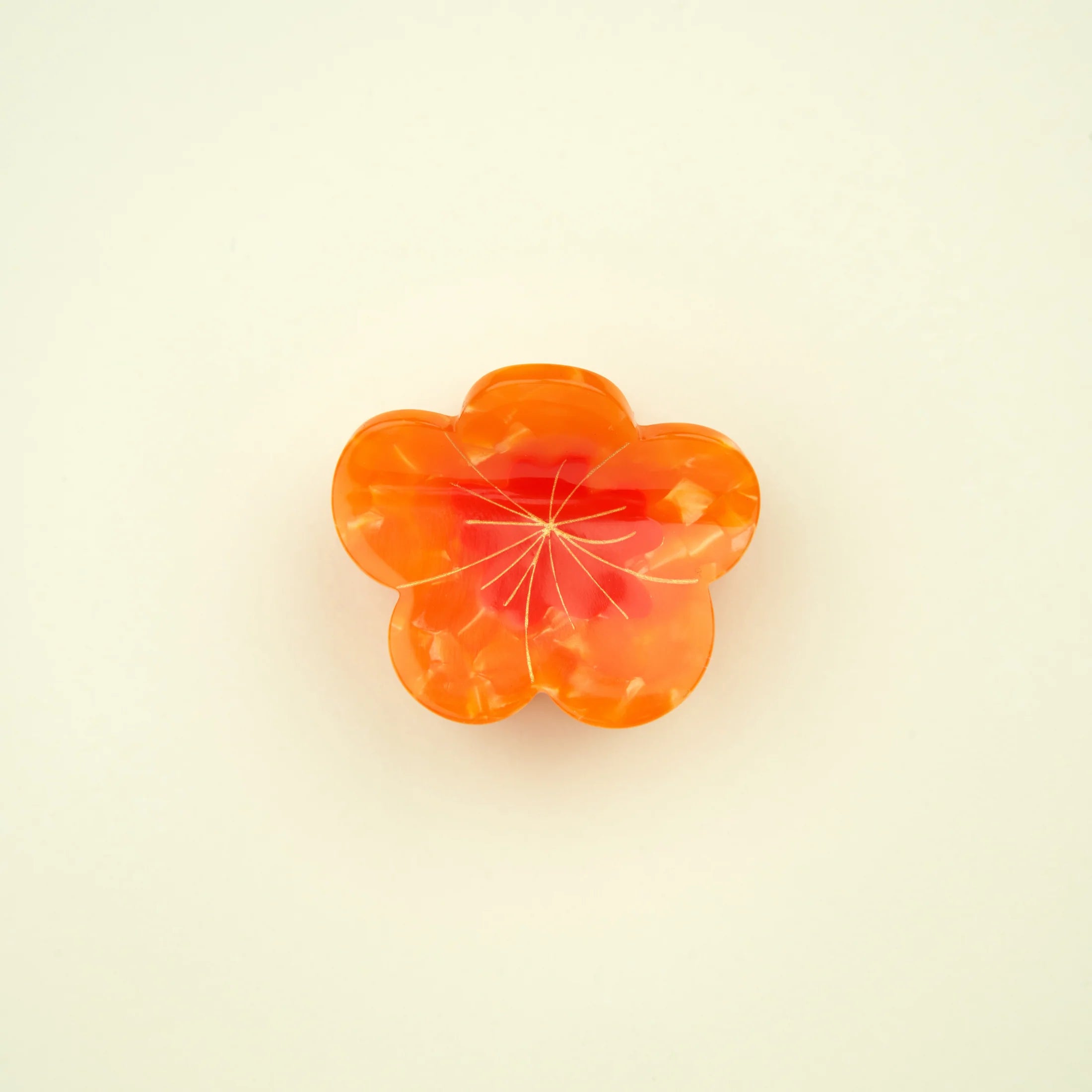 Mini nasturtium hårklemme