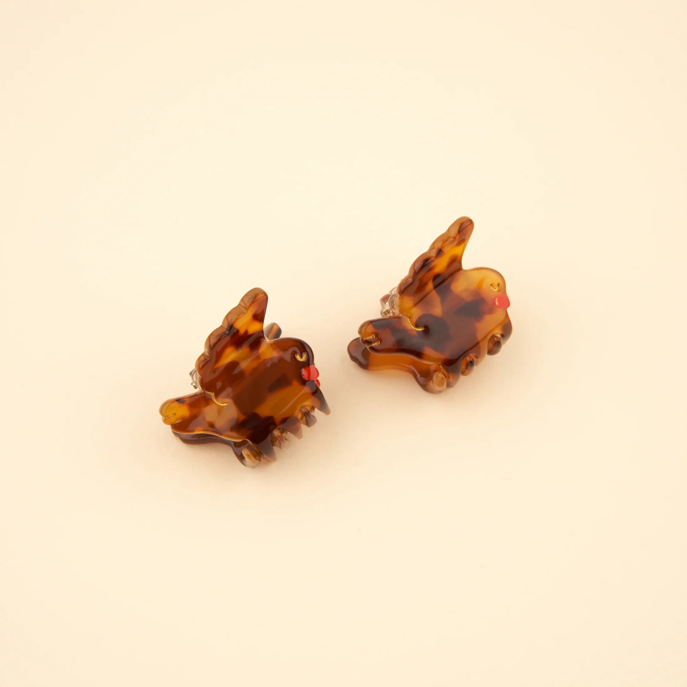 Mini fugl, Hårklemme duo