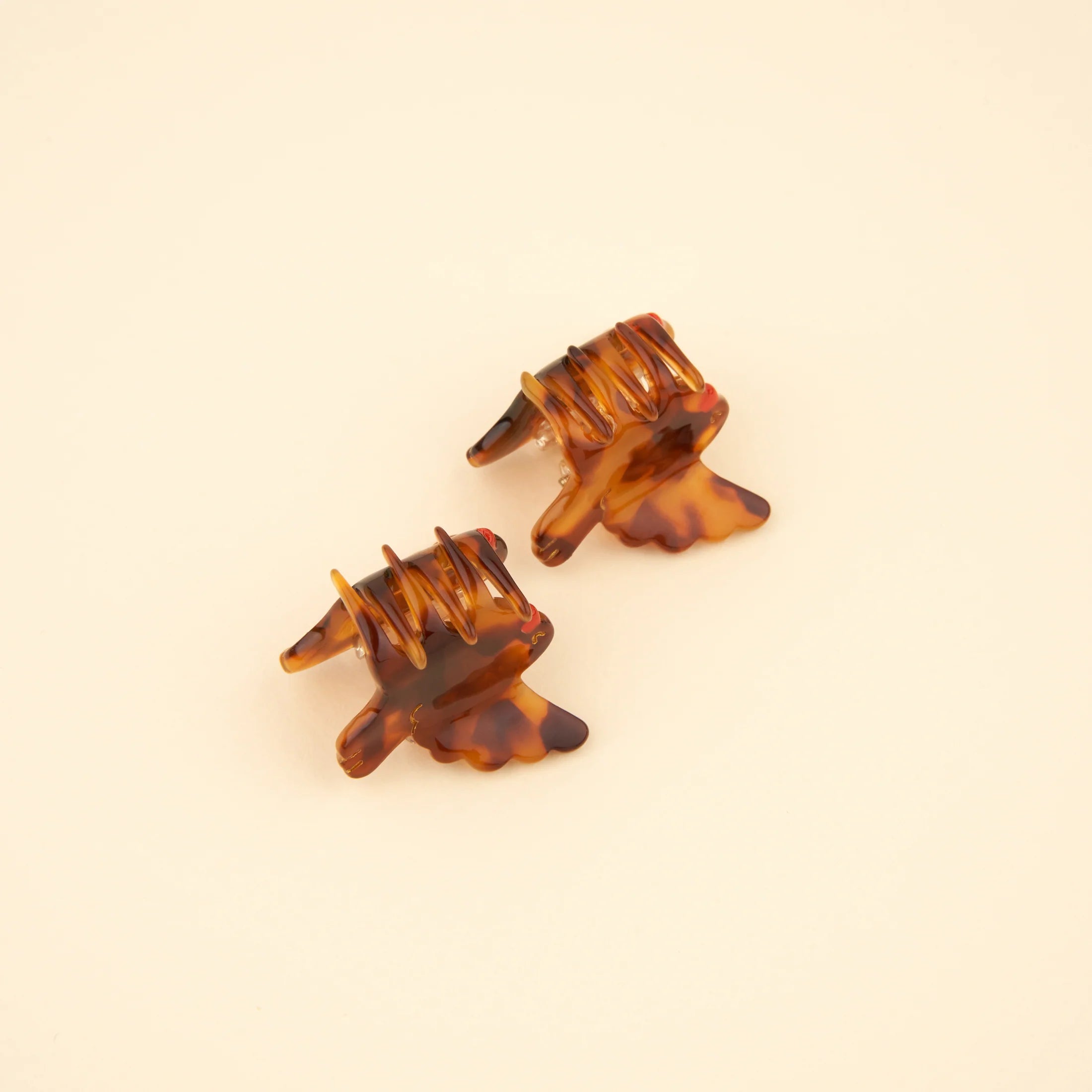 Mini fugl, Hårklemme duo