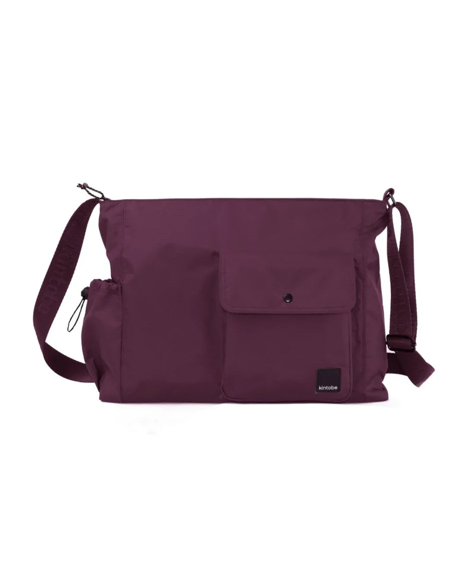 MILO Messenger Taske - Deep Aubergine