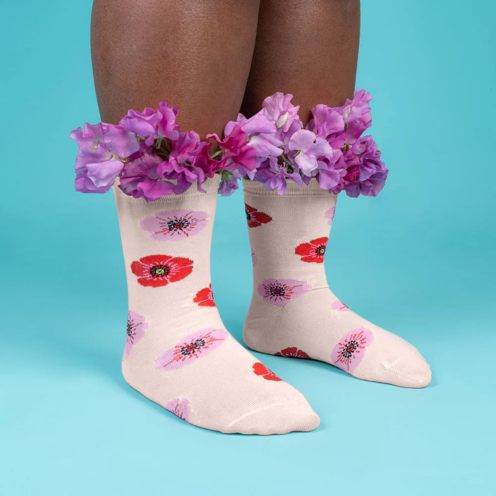 Poppy sokker - bomuld