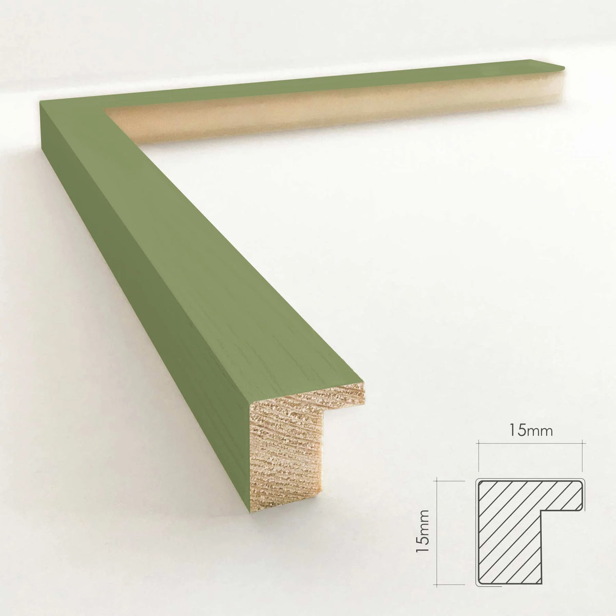 Ramme - Slim Soft Matcha
