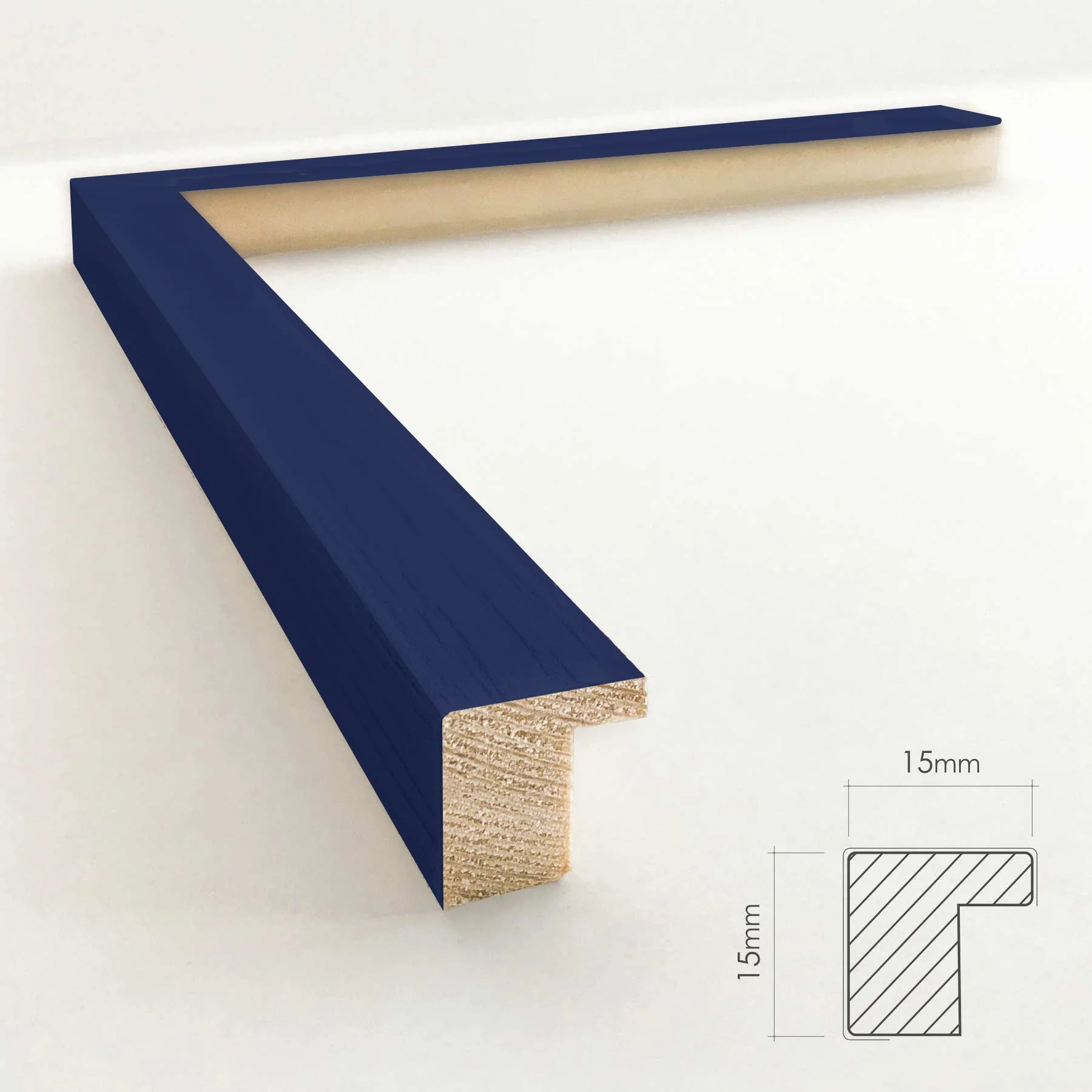 Ramme - Slim Classic Blue