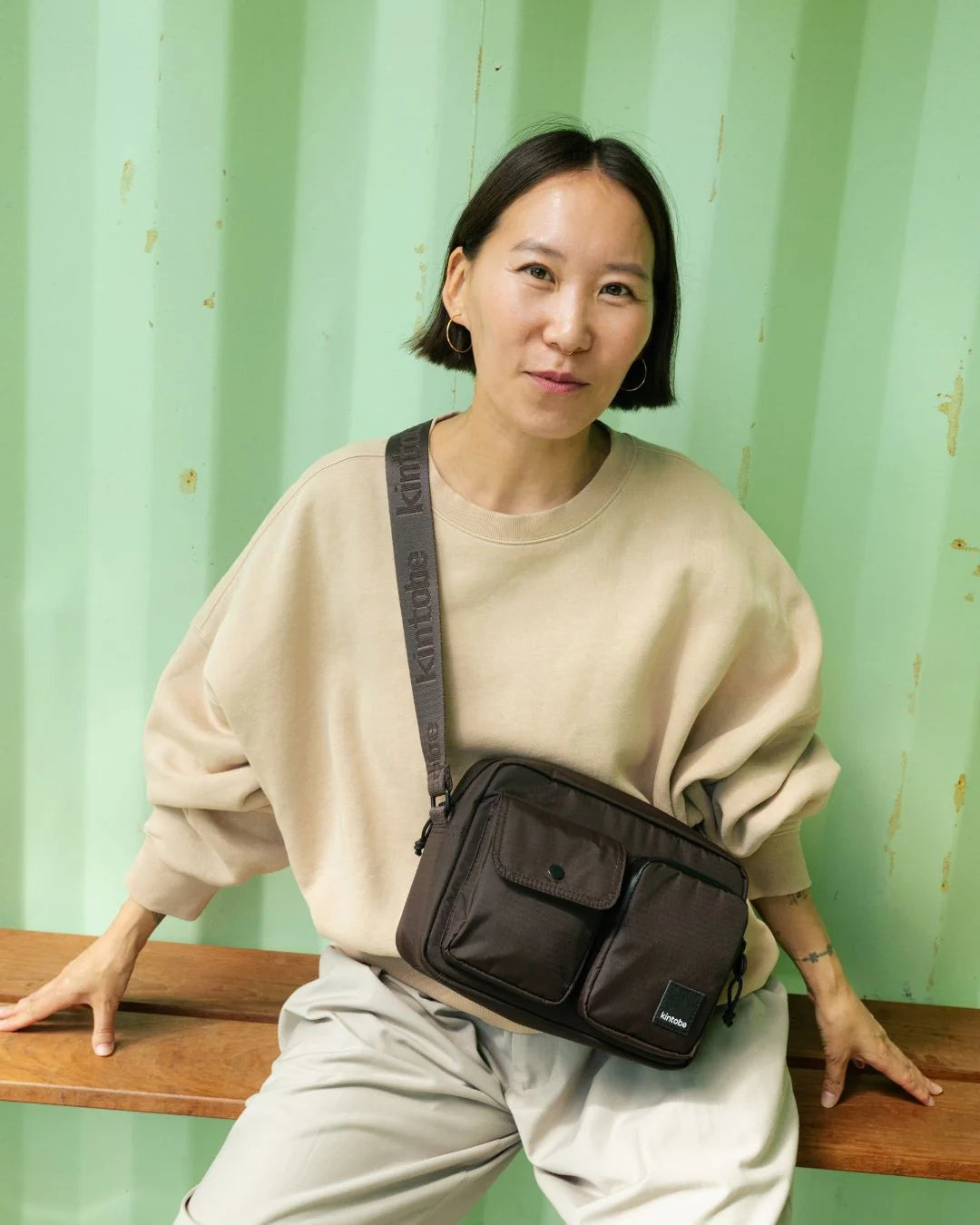 MILES Crossbody taske - Downtown Mocha