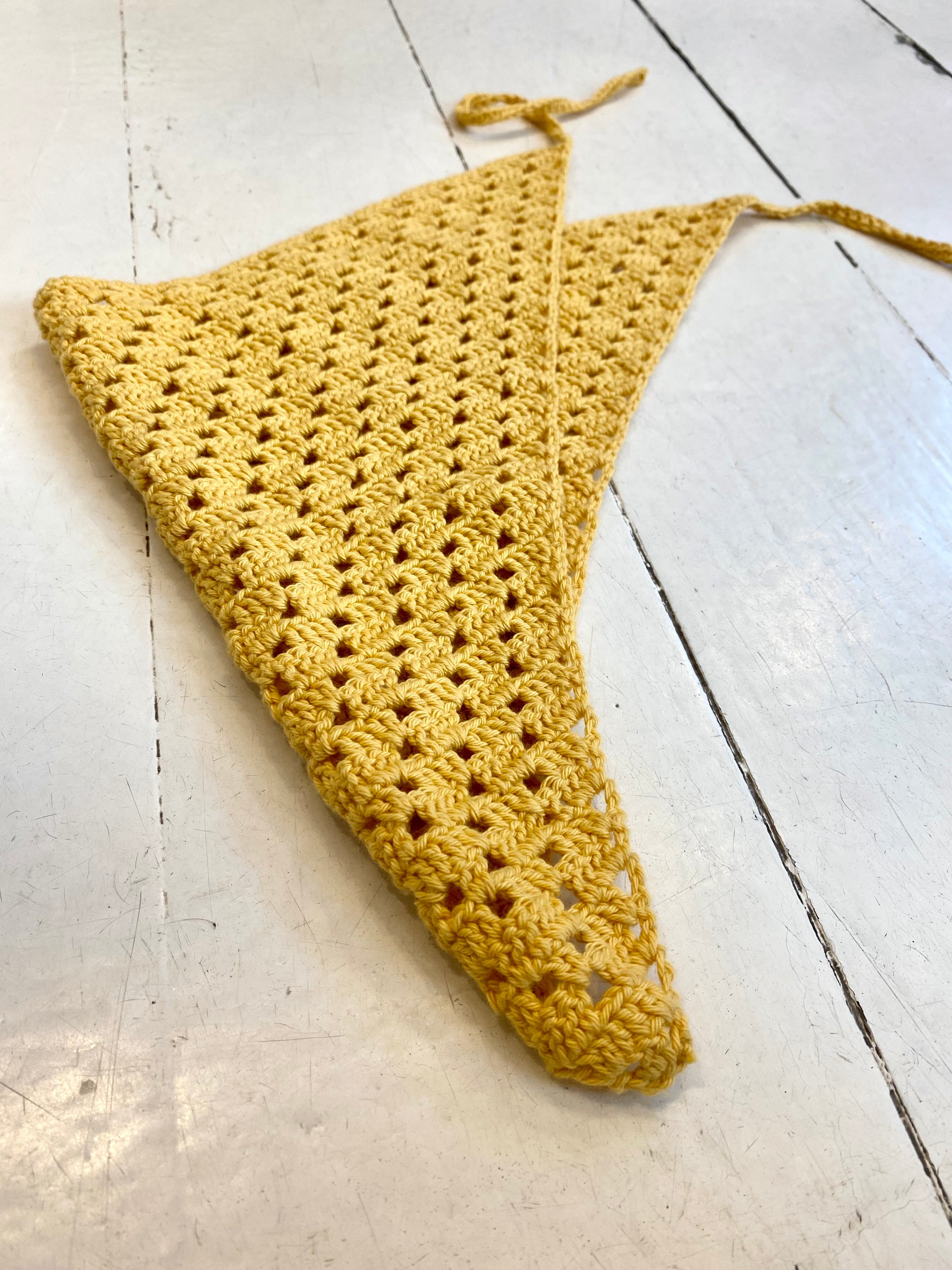 Bandana nr. 1 (gul)