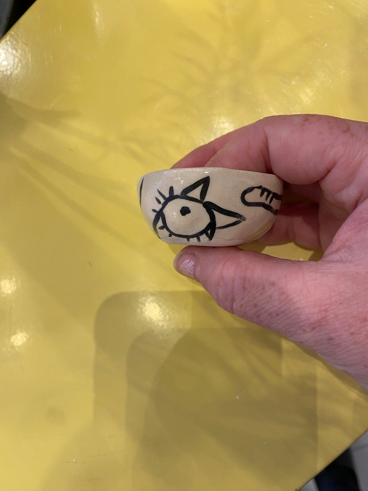 Lille skål - fugl og orm 1
