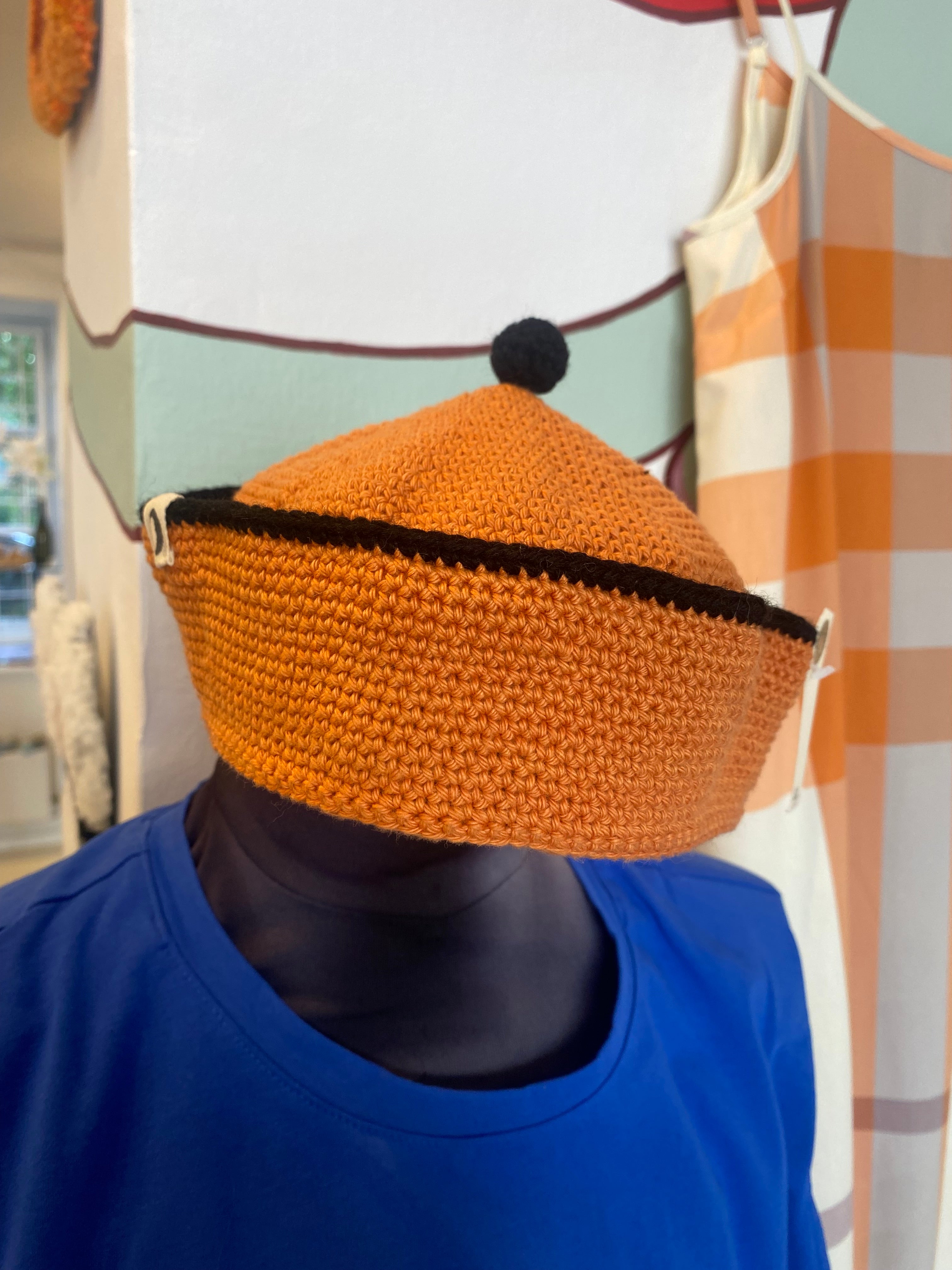 Sailor hat, orange S