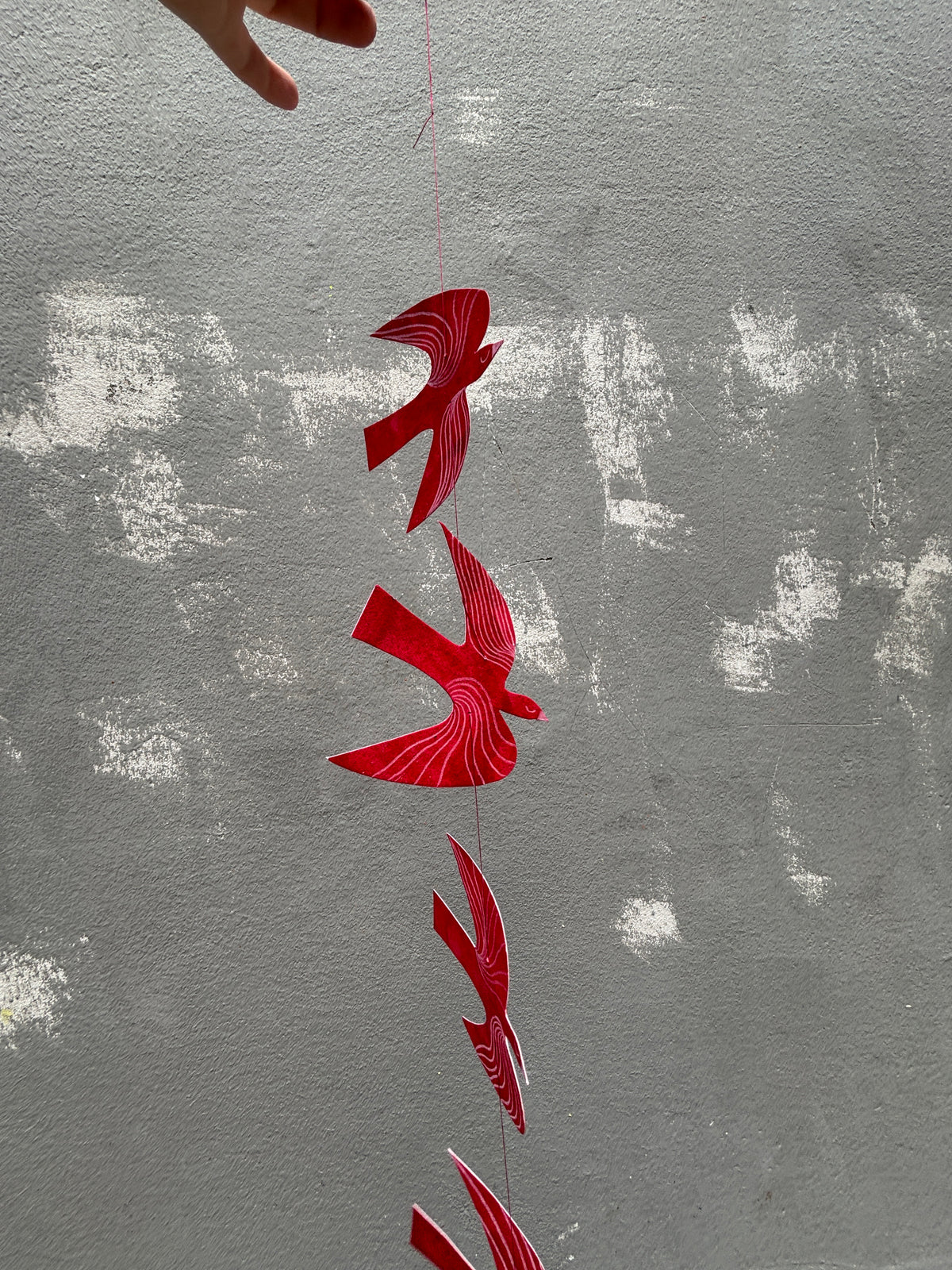 "Birds 2" / Original hanging decoration