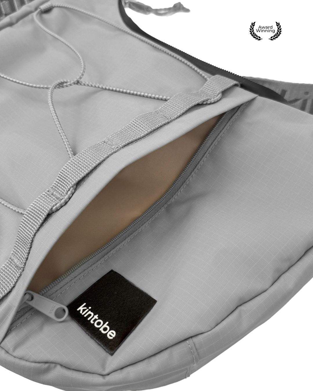 HAZE Crossbody taske - Chrome Grey