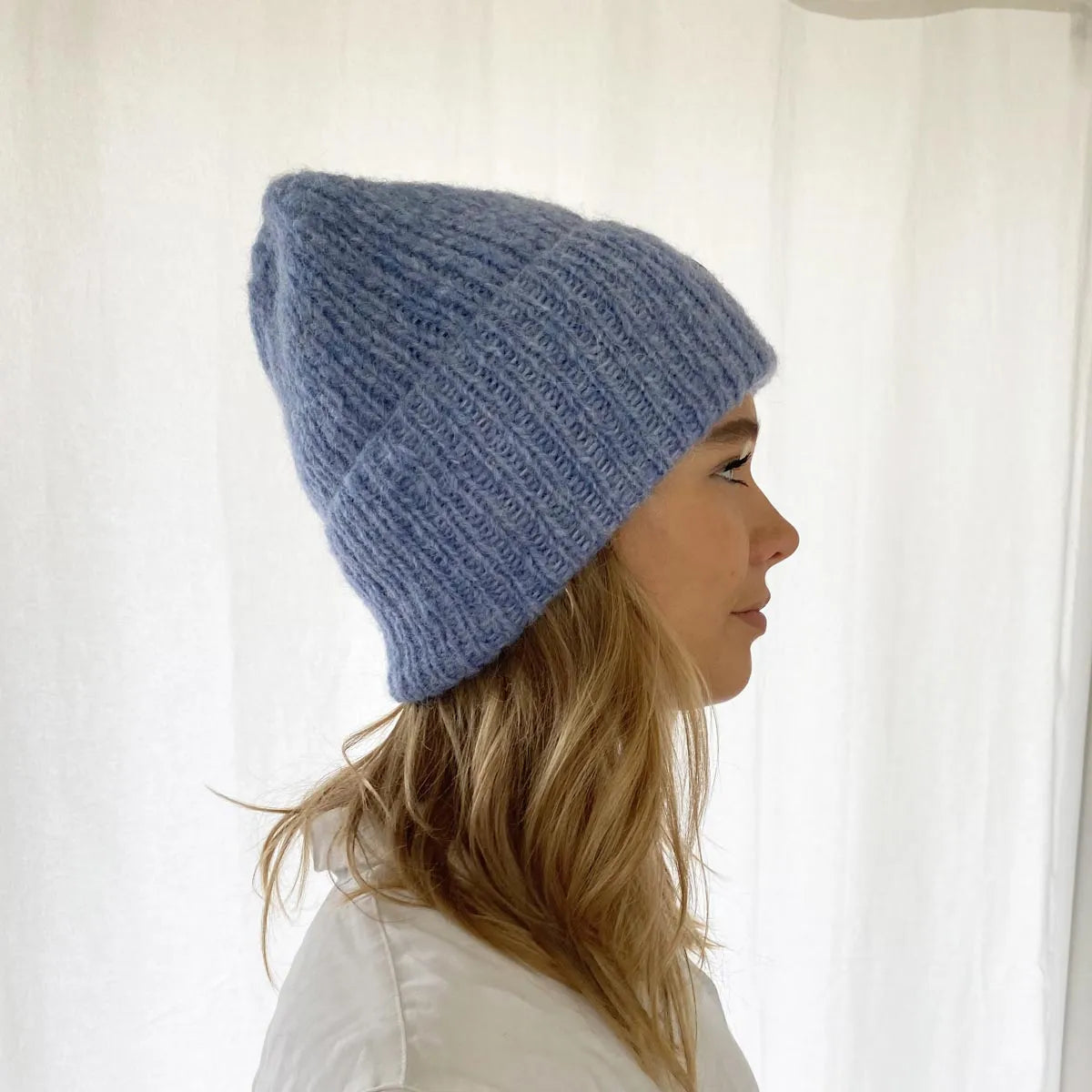 Sky Beanie / Soft pink