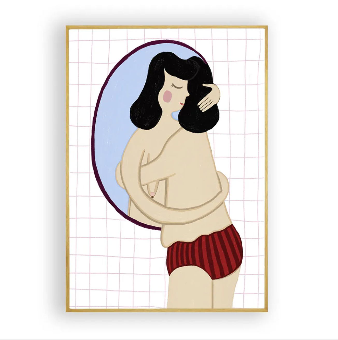 Framed A4 - Gardening