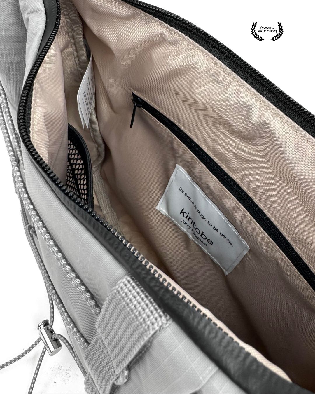 HAZE Crossbody taske - Chrome Grey