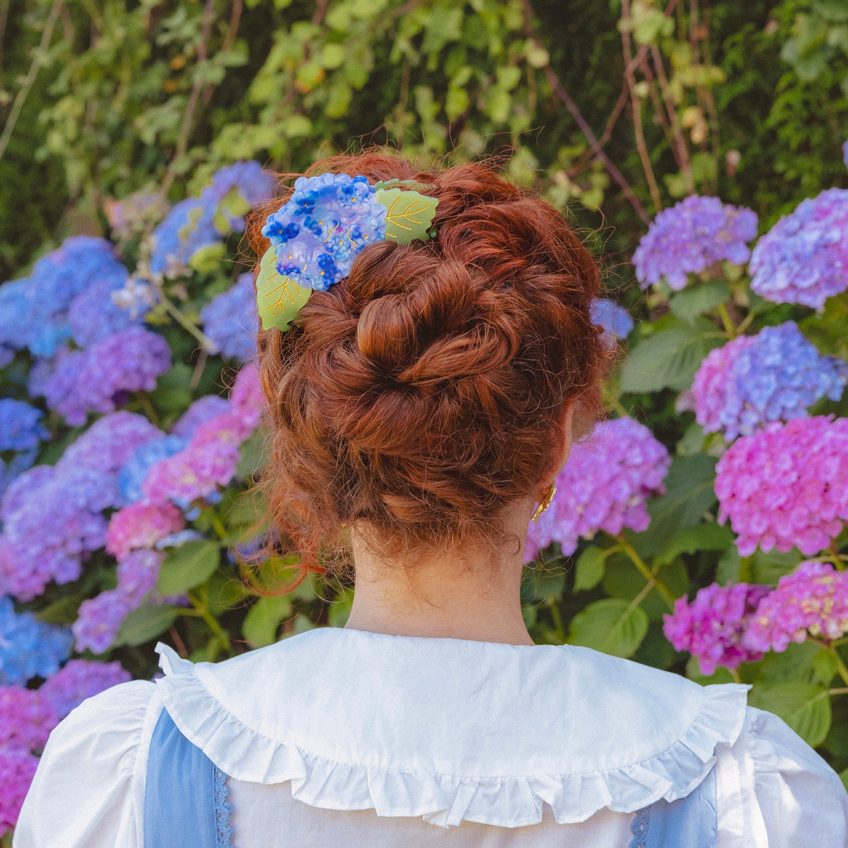 Hortensia, hårklemme