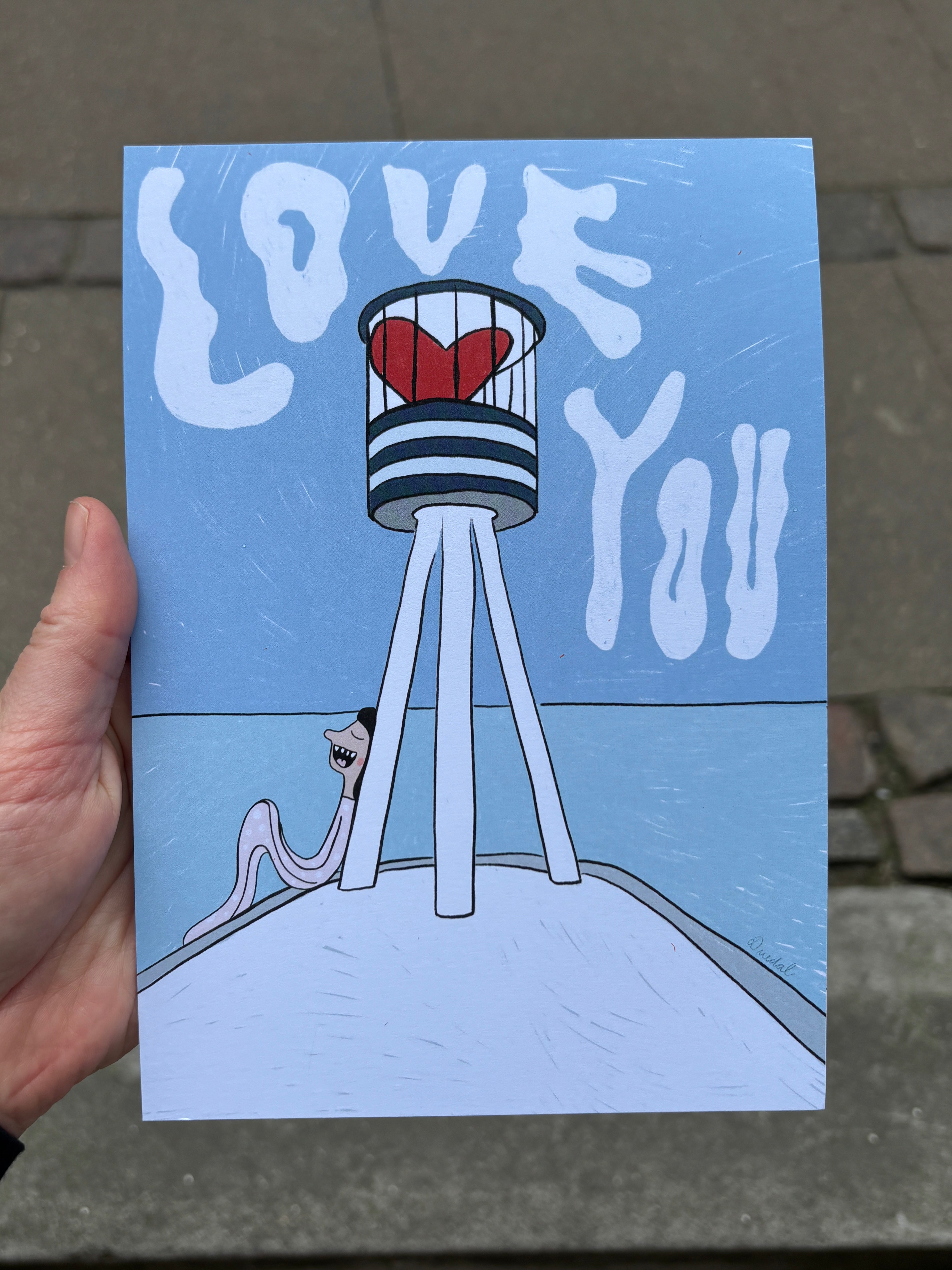 Love you / A5 print
