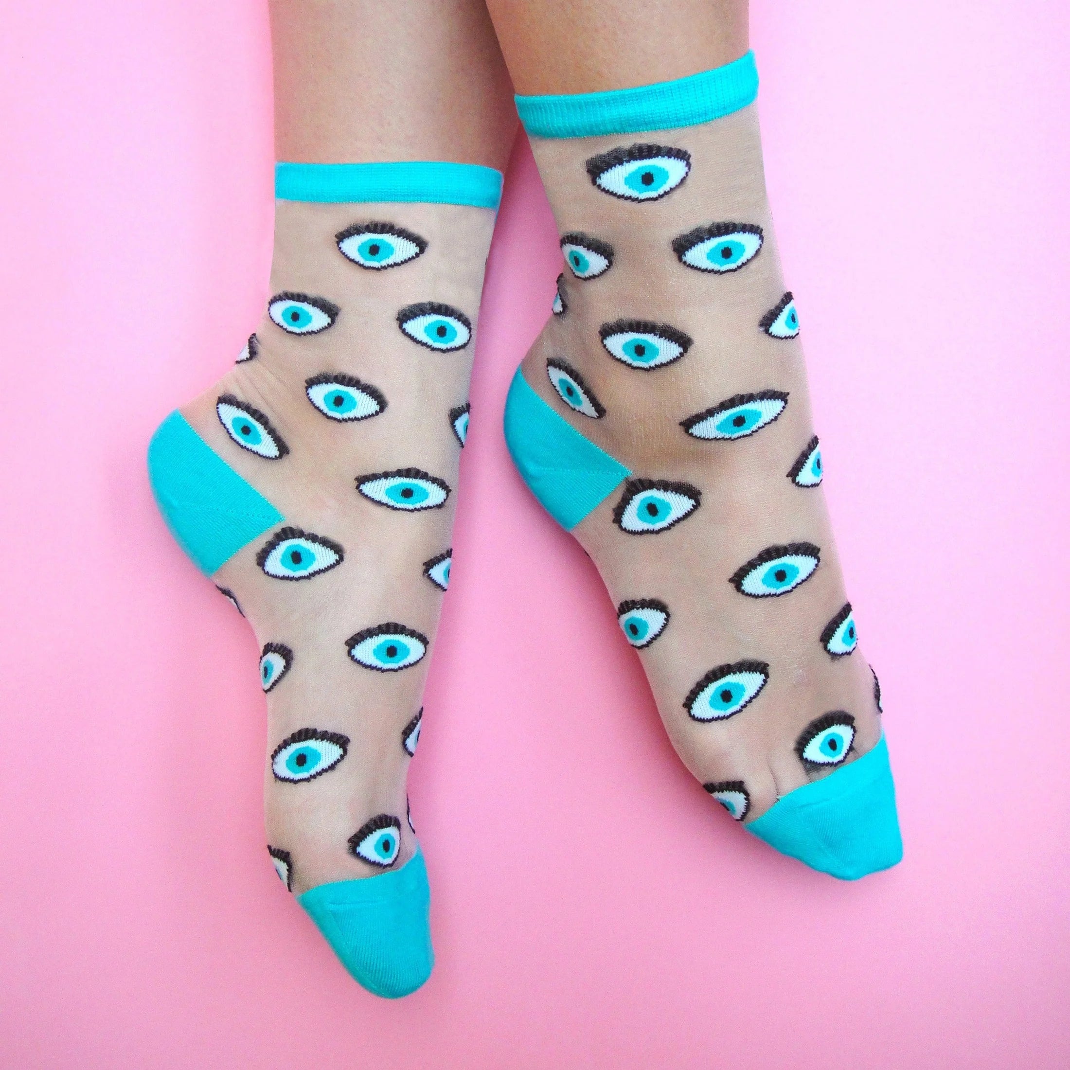 Øje socks, sheer